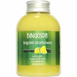 BINGOSPA Kąpiel siarkowa płyn do kąpieli 500 ml